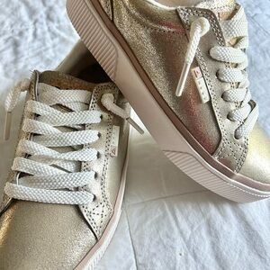 Reef Gold and White Sandals